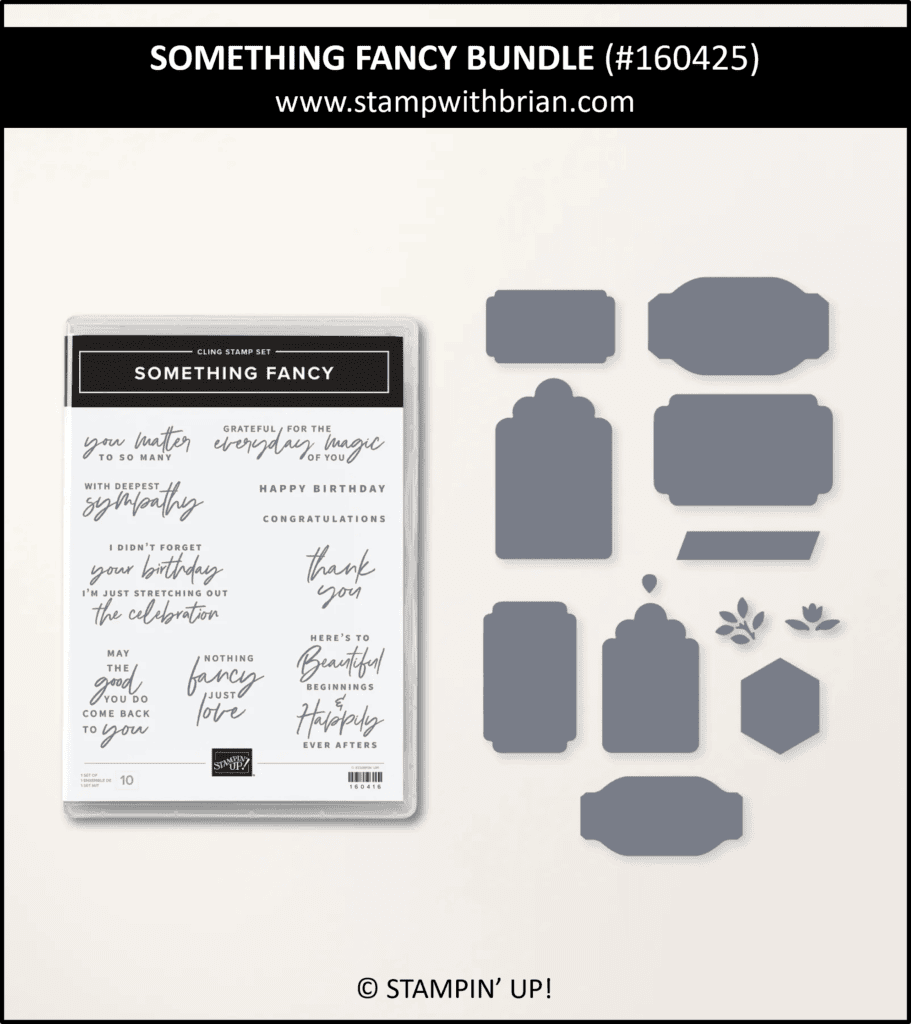 Something Fancy Bundle, Stampin Up! 160425