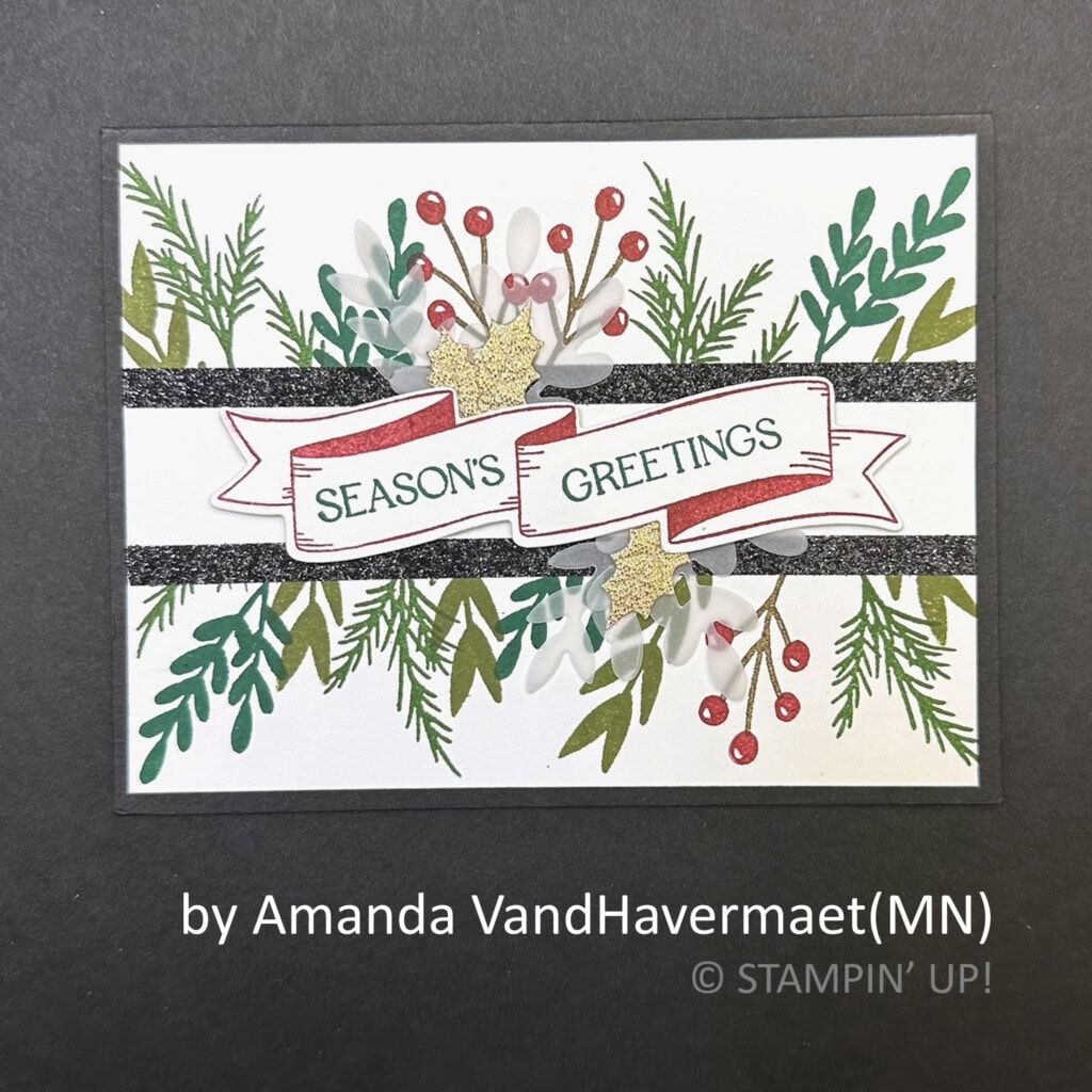 by Amanda VanHavermaet, 2022 Holiday One-for-One Swap hosted by Brian King, Stampin Up! by Amanda VanHavermaet, 2022 Holiday One-for-One Swap hosted by Brian King, Stampin Up!