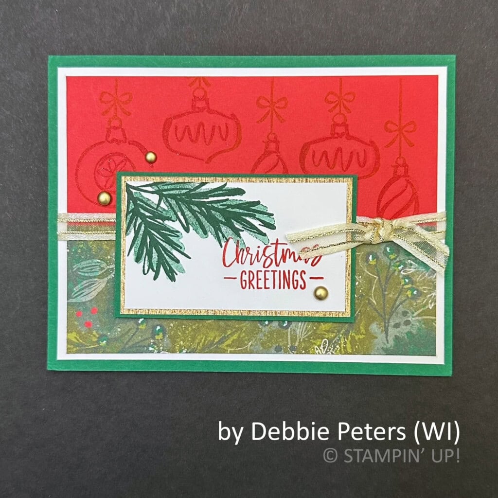 by Debbie Peters, 2022 Holiday One-for-One Swap hosted by Brian King, Stampin Up! by Debbie Peters, 2022 Holiday One-for-One Swap hosted by Brian King, Stampin Up!