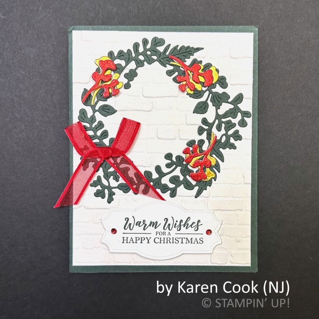 by Karen Cook, 2022 Holiday One-for-One Swap hosted by Brian King, Stampin Up! by Karen Cook, 2022 Holiday One-for-One Swap hosted by Brian King, Stampin Up!