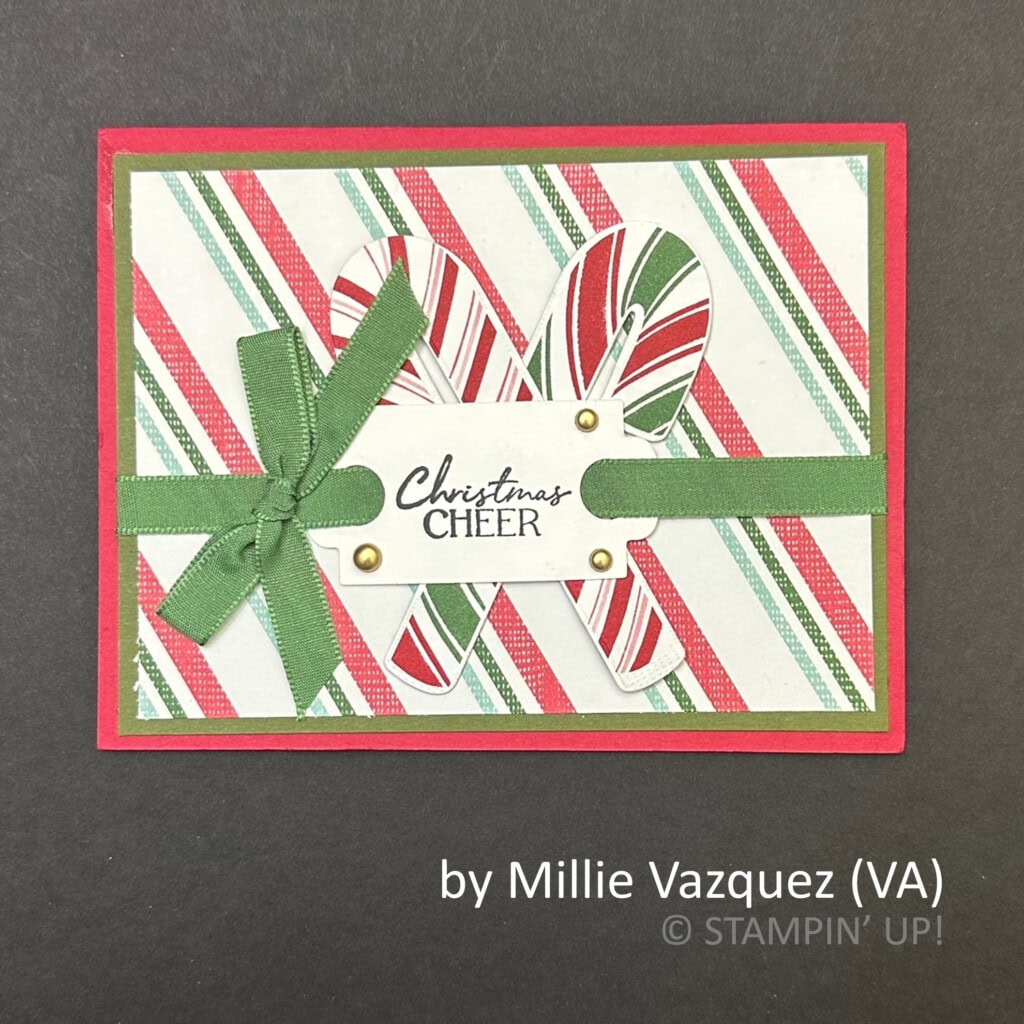 by Millie Vazquez, 2022 Holiday One-for-One Swap hosted by Brian King, Stampin Up! by Millie Vazquez, 2022 Holiday One-for-One Swap hosted by Brian King, Stampin Up!