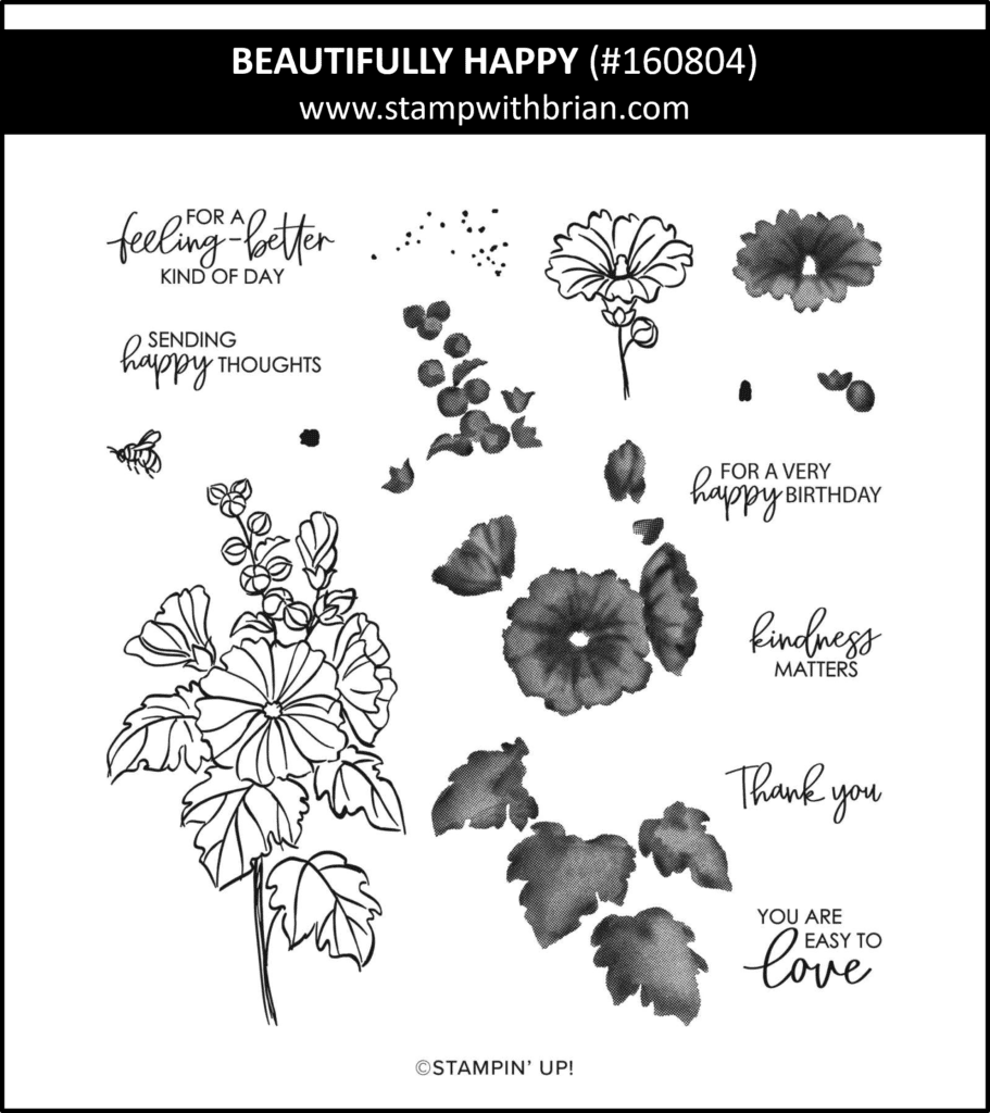 Beautifully Happy, Stampin Up! 160804