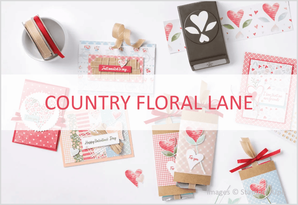 Country Floral Lane Suite, Stampin Up!, Brian King