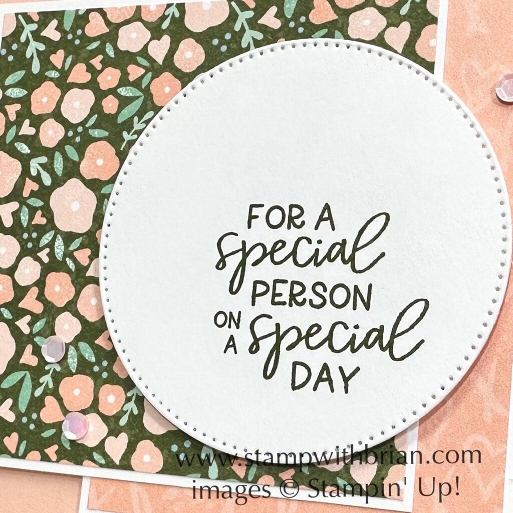 Framed Florets, Country Floral Lane Designer Series Paper, Stampin Up!, Brian King, Valentine's Day card Framed Florets, Country Floral Lane Designer Series Paper, Stampin Up!, Brian King, Valentine's Day card