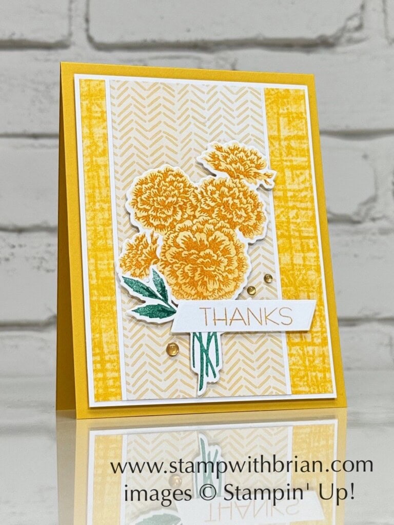Marigold Moments Bundle, Stampin Up!, Brian King