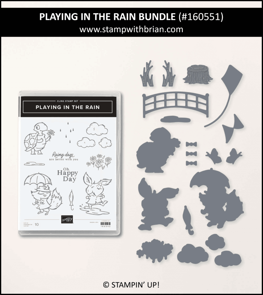 Playing in the Rain Bundle, Stampin Up!, 160551