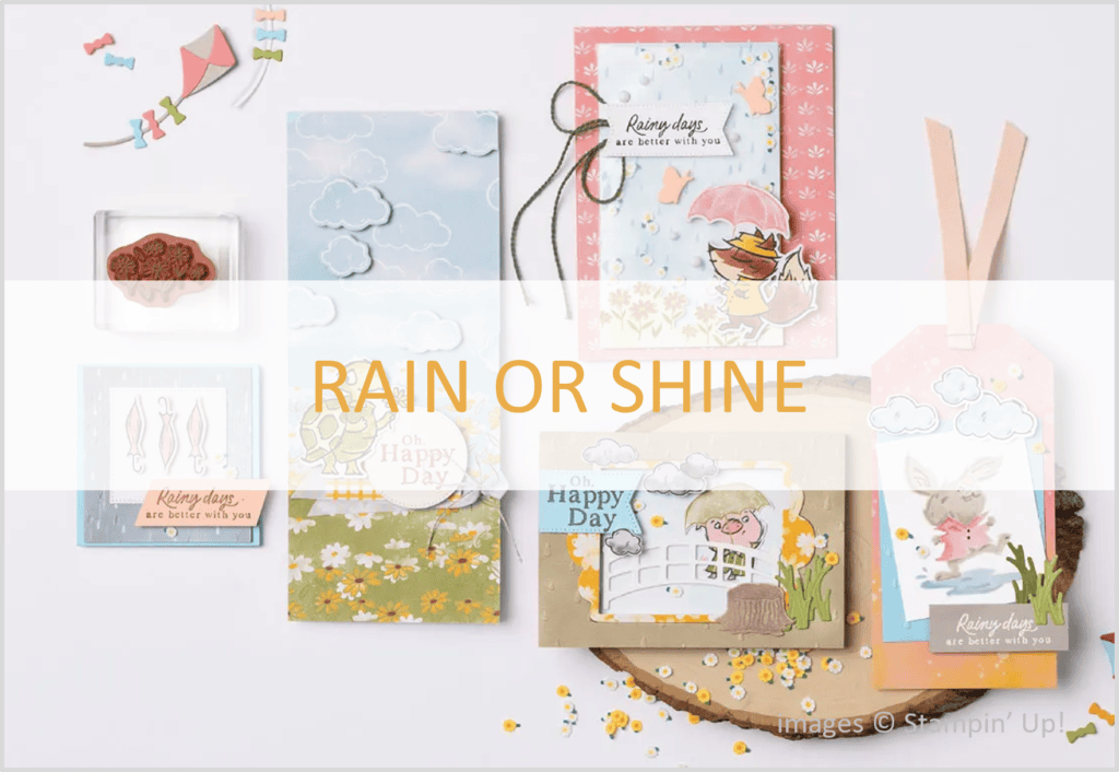 Rain or Shine Suite, Stampin Up!, Brian King
