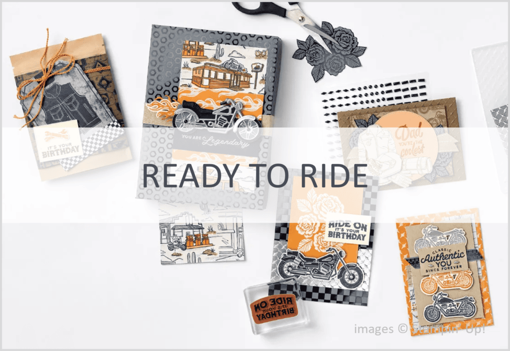 Ready to Ride Suite, Stampin Up!, Brian King