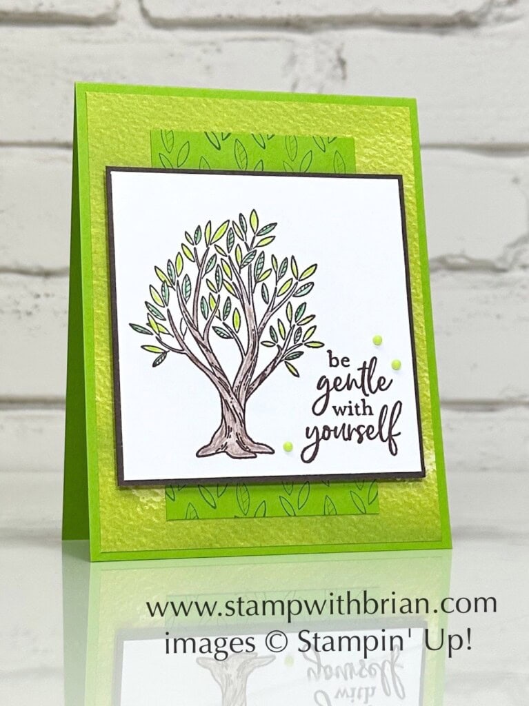 Growth Takes Time, Stampin Up!, Brian King