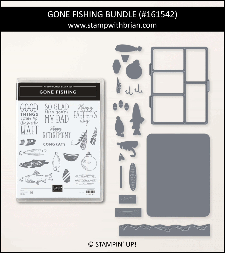 Gone Fishing Bundle, Stampin Up! 161542