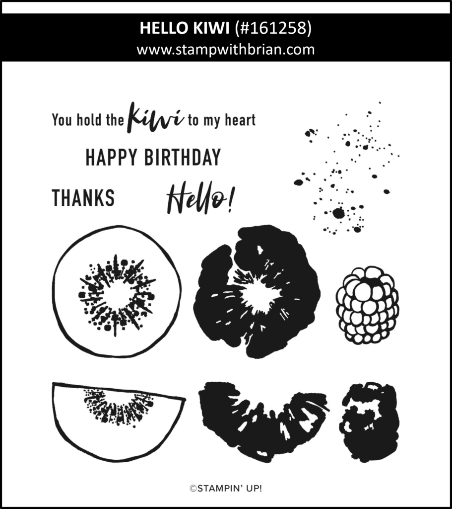 Hello Kiwi, Stampin Up!, 161258