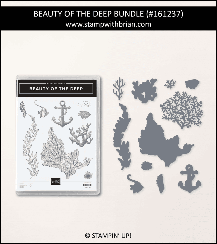 Beauty of the Deep Bundle, Stampin Up! 161237