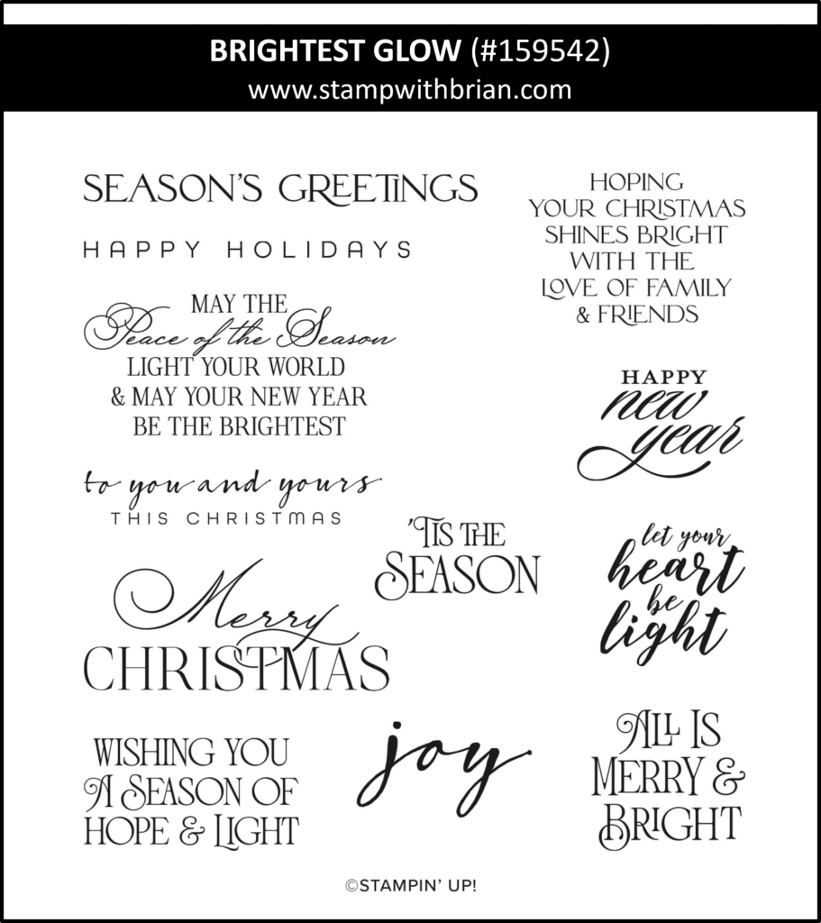 Brightest Glow, Stampin Up!, 159542