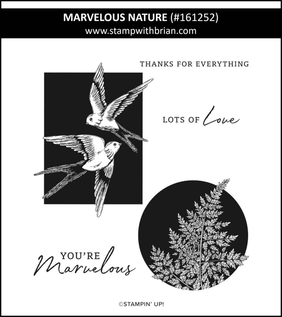 Marvelous Nature, Stampin Up!, 161252