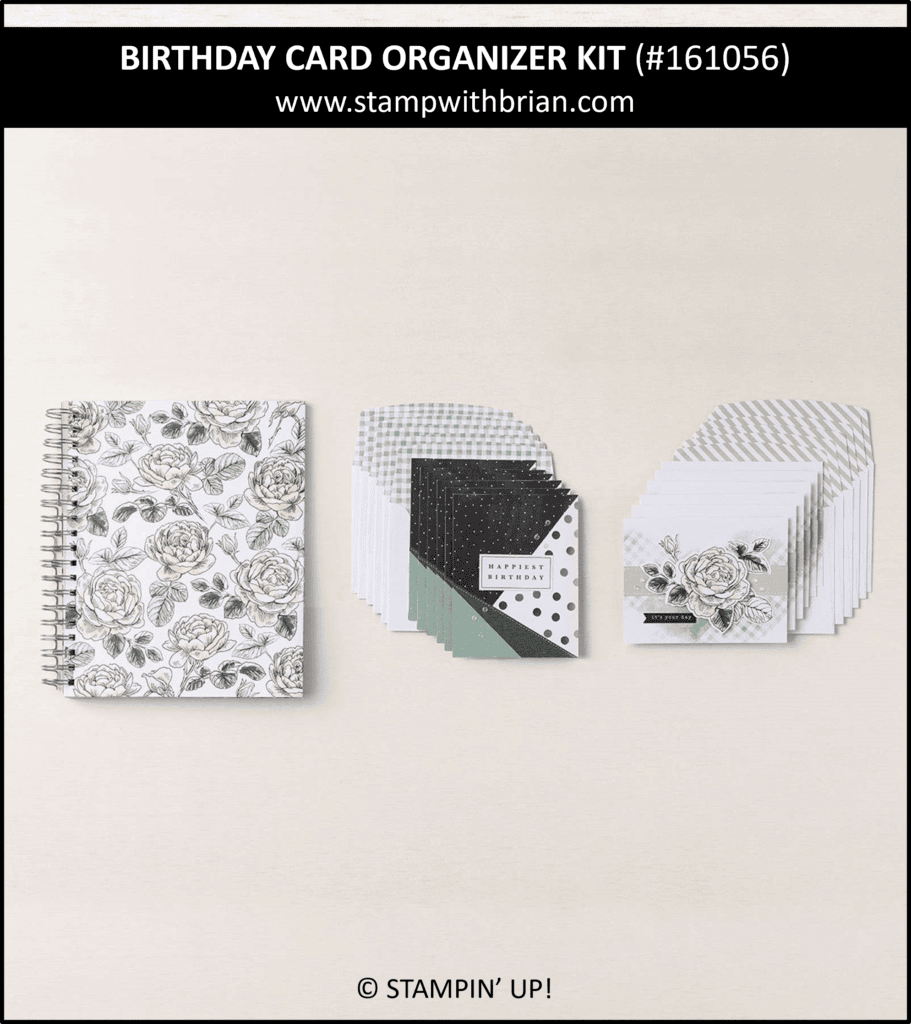 Stampin' Up!'s Birthday Card Organizer Kit – STAMP WITH BRIAN