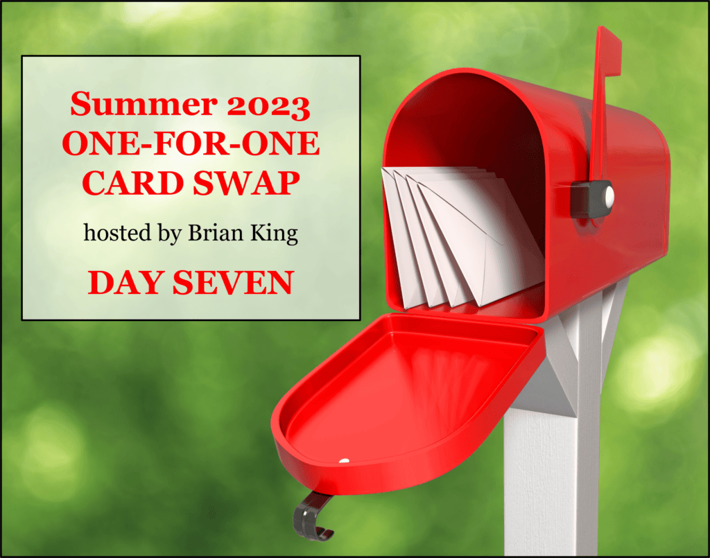 DAY SEVEN - Summer 2023 One-for-One Card Swap hosted by Brian King, Stampin Up! DAY SEVEN - Summer 2023 One-for-One Card Swap hosted by Brian King, Stampin Up!