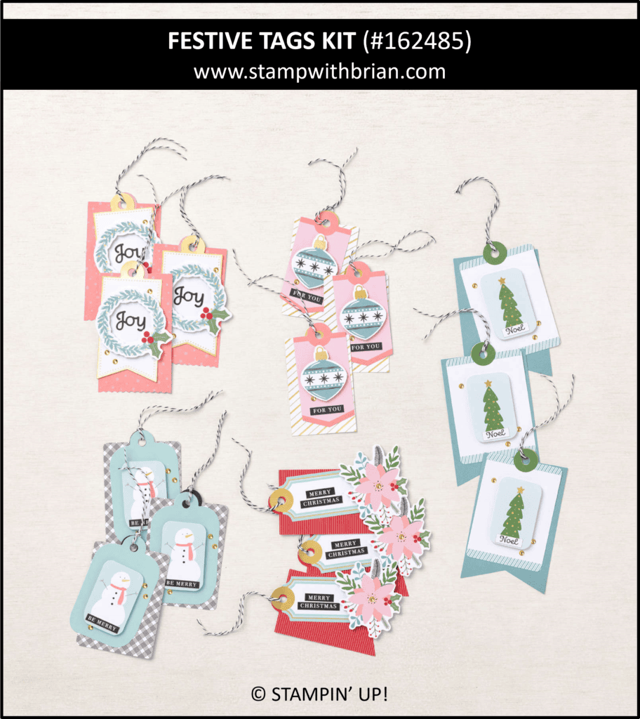 Festive Tags Kit, Stampin Up! 162485