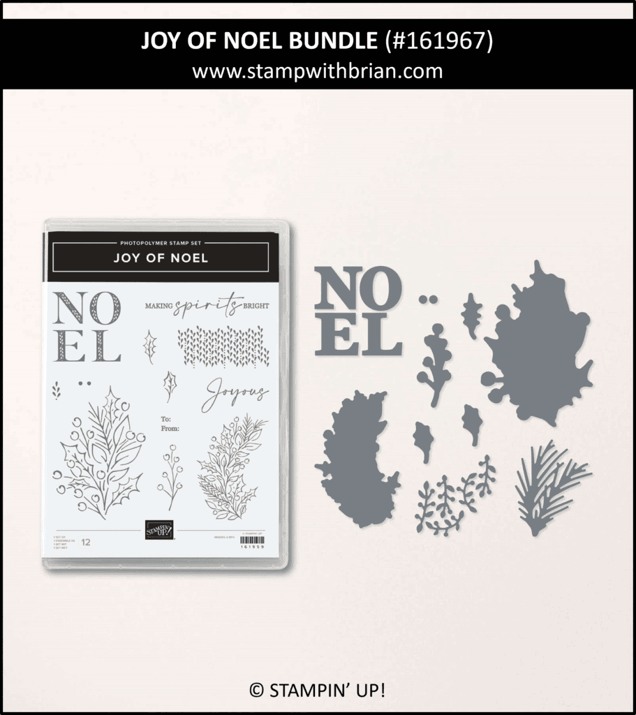 Joy of Noel Bundle, Stampin Up!, 161967