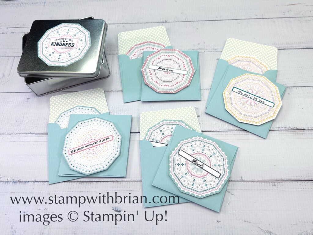 Kindness Cards Kit, Stampin Up!, Brian King Kindness Cards Kit, Stampin Up!, Brian King
