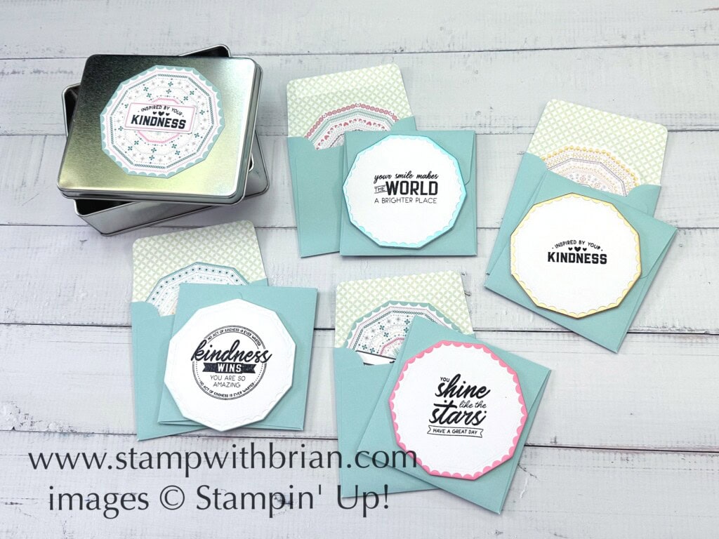 Kindness Cards Kit, Stampin Up!, Brian King Kindness Cards Kit, Stampin Up!, Brian King