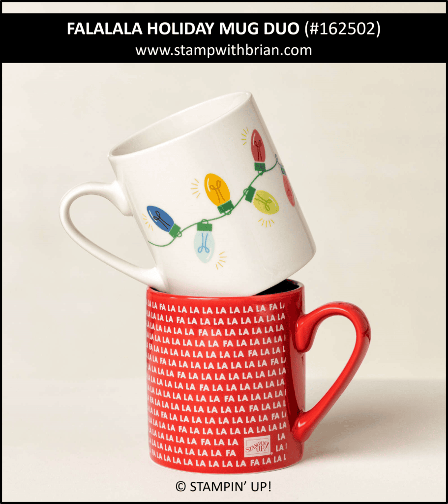 Falalala Holiday Mug Duo, Stampin Up! 162502