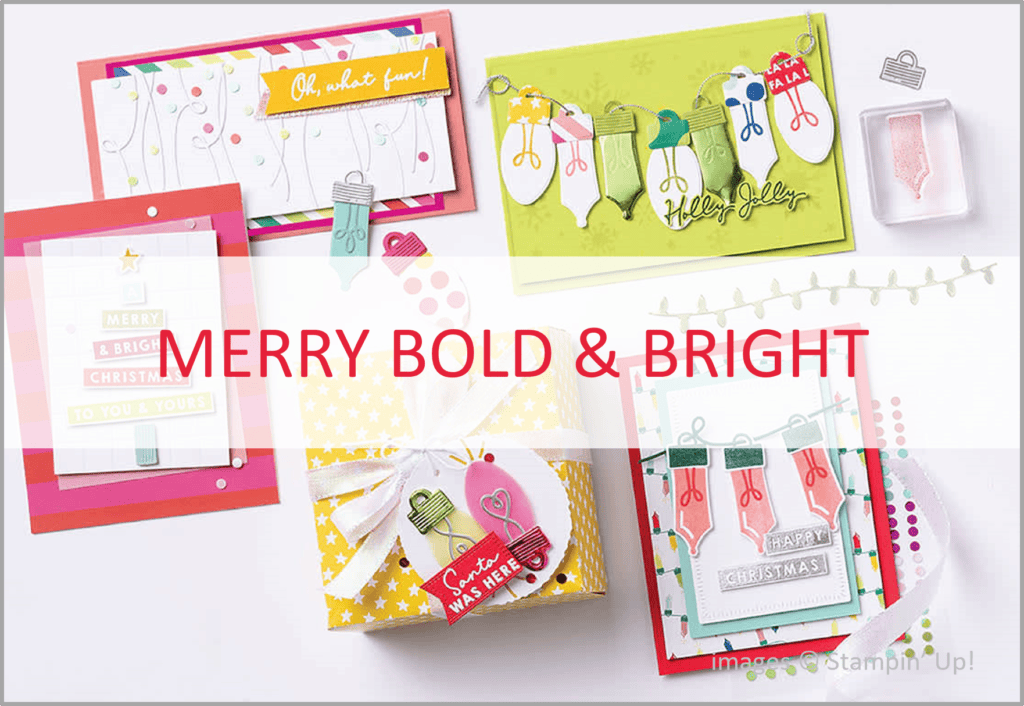 Merry Bold & Bright Suite Collection, Stampin Up!