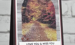 All About Autumn Specialty Designer Series Paper, Happy Labels, Brian King, Fall card