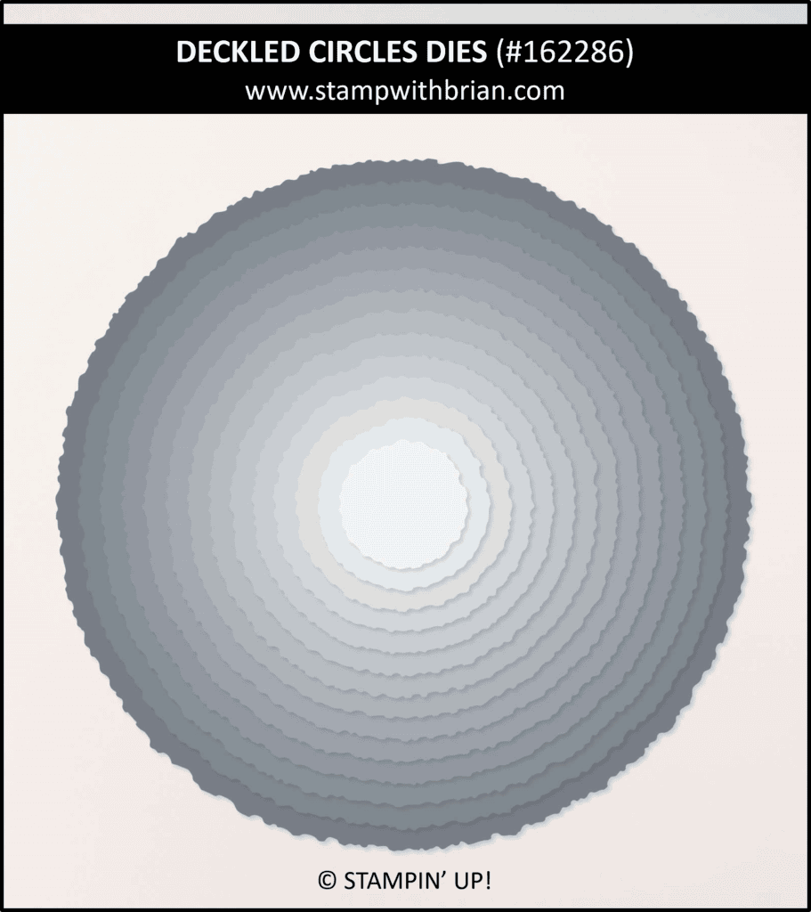 Deckled Circles Dies, Stampin Up!, 162286 Deckled Circles Dies, Stampin Up!, 162286