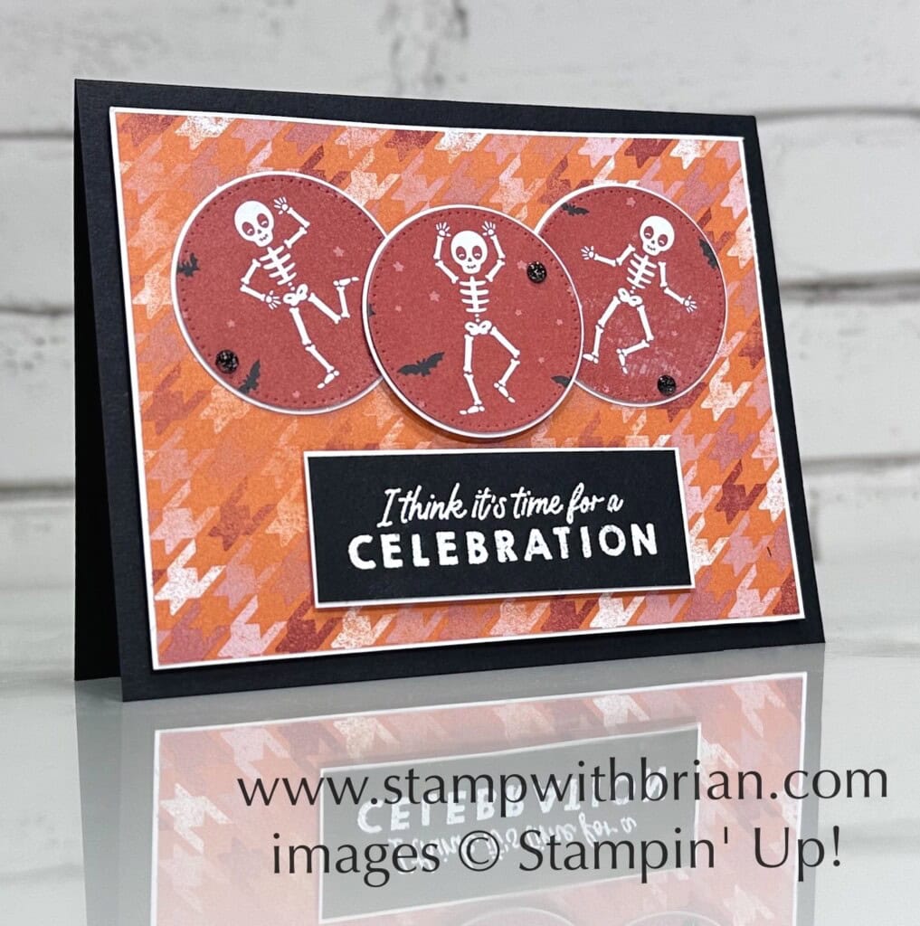 Them Bones Designer Series Paper, Beautiful Balloons, Stampin Up!, Brian King