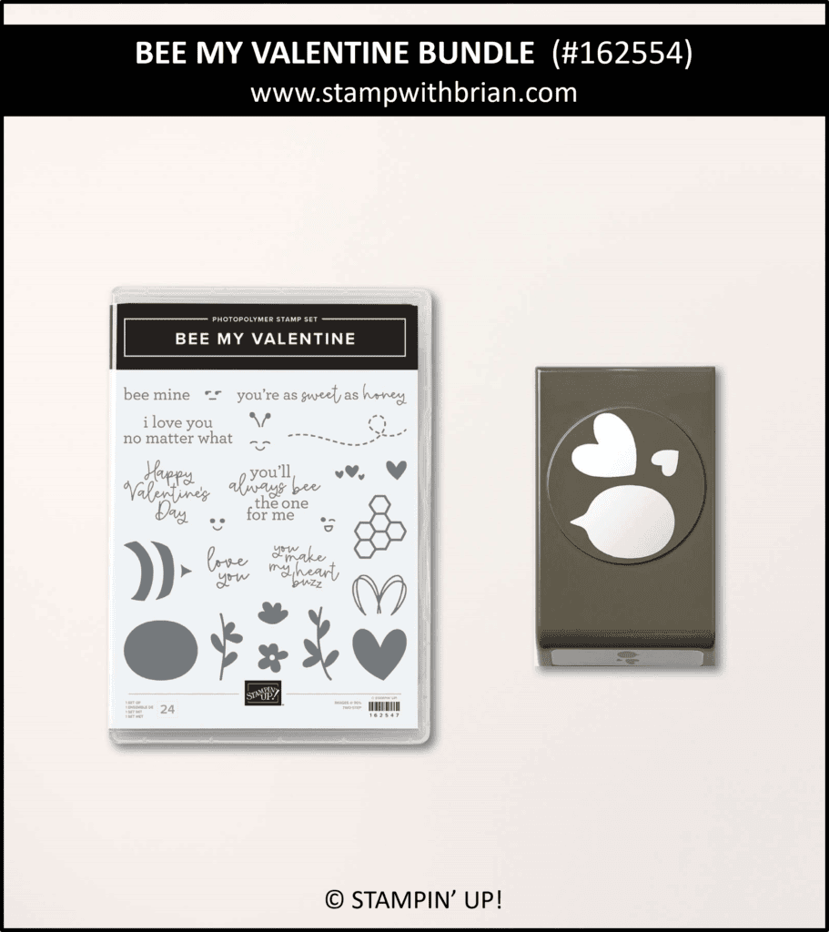 Bee My Valentine Bundle, Stampin Up! 162554