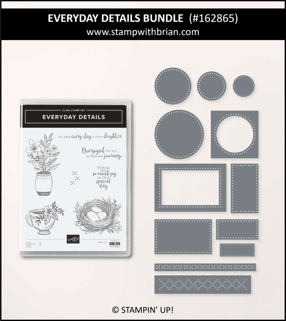 Everyday Details Bundle, Stampin Up! 162865