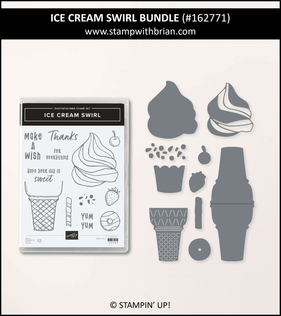 Ice Cream Swirl Bundle, Stampin Up!, 162771