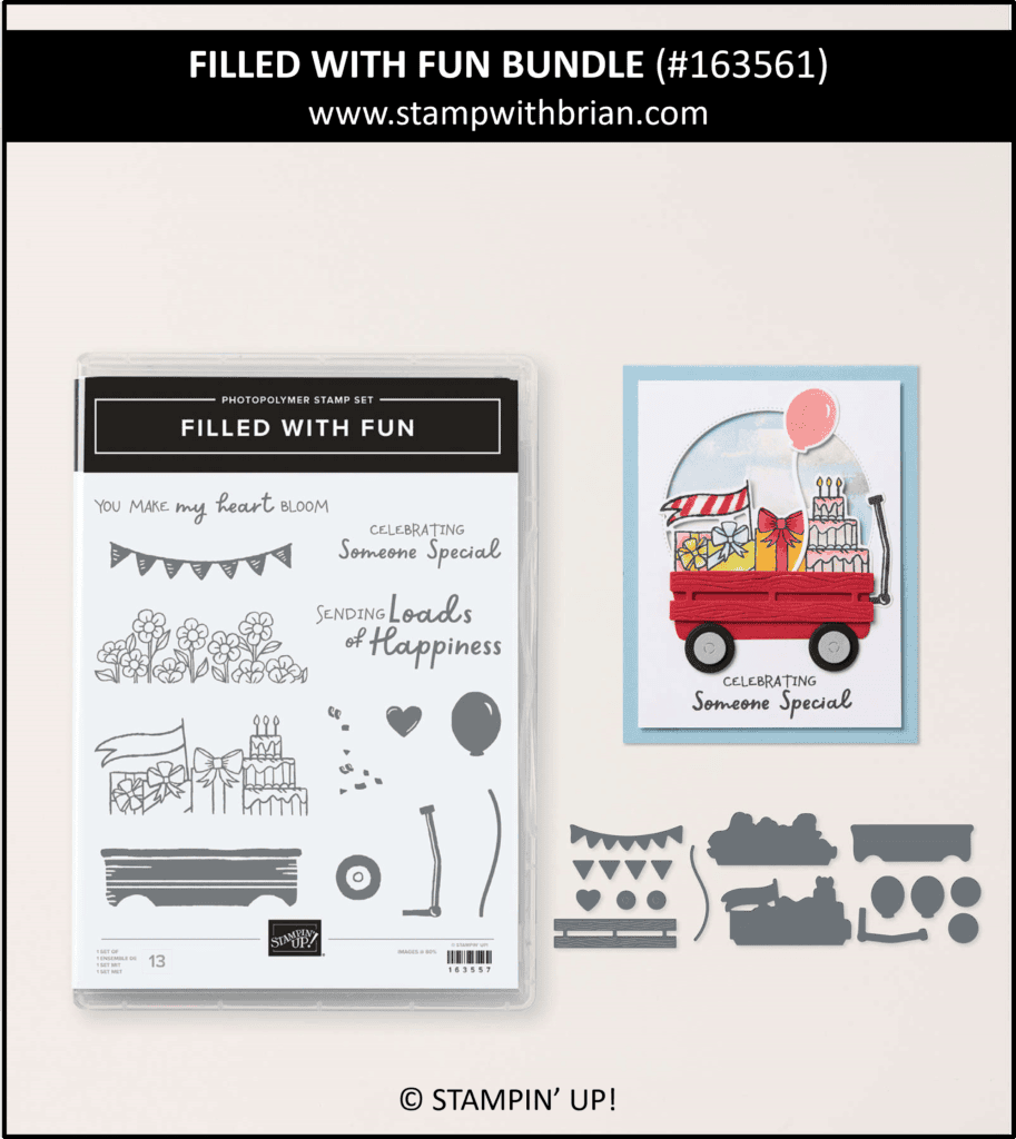 Filled with Fun Bundle, Stampin Up! 163561