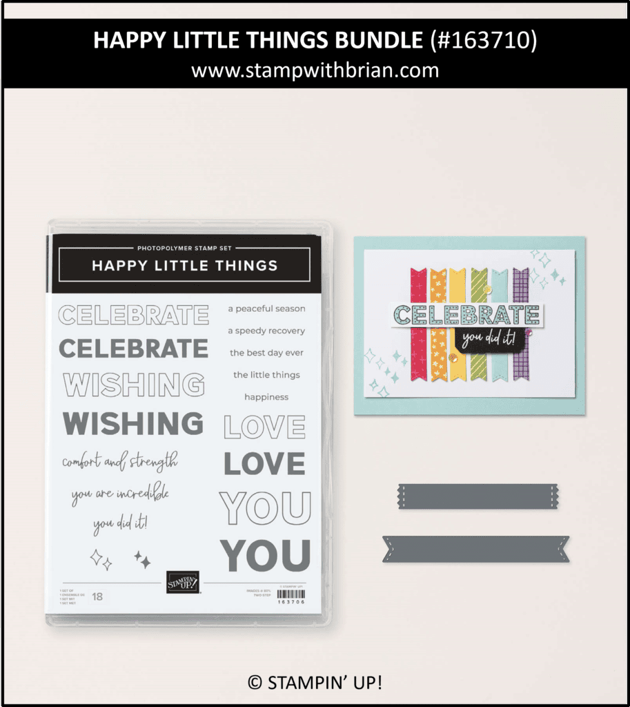 Happy Little Things Bundle, Stampin Up! 163710