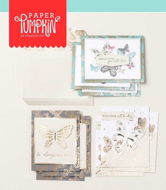 Paper Pumpkin Alternatives – Delicate Wings – STAMP WITH BRIAN