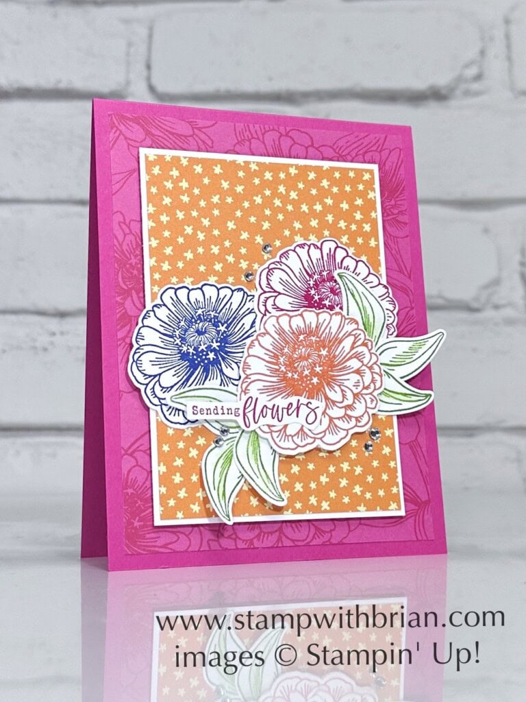 Sending Flowers with Simply Zinnia – STAMP WITH BRIAN