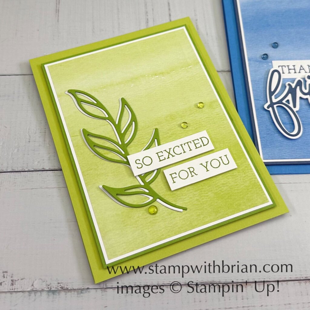 Friend for Life, Stampin Up!, Brian King, 1 of 3 cards Friend for Life, Stampin Up!, Brian King, 1 of 3 cards