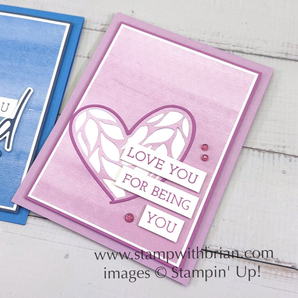 Friend for Life, Stampin Up!, Brian King, 3 of 3 cards Friend for Life, Stampin Up!, Brian King, 3 of 3 cards