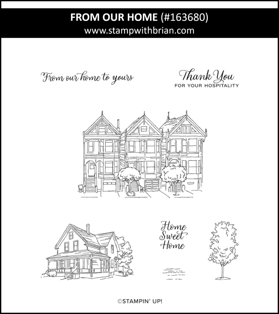 Welcome with From Our Home – STAMP WITH BRIAN