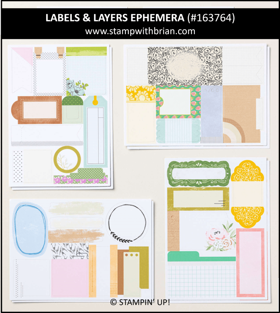 A Simple Hello with Mix & Match Ephemera Packs – STAMP WITH BRIAN