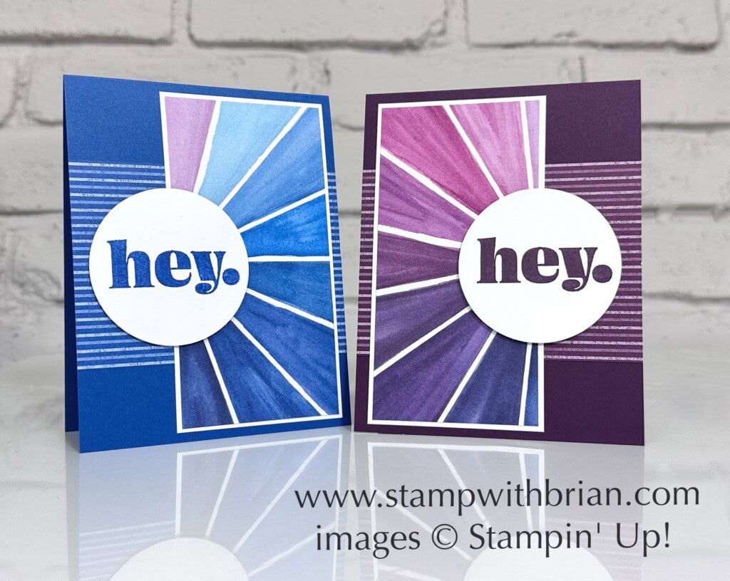 Saying Hey, Full of Life Designer Series Paper, Stampin Up!, Brian King Saying Hey, Full of Life Designer Series Paper, Stampin Up!, Brian King