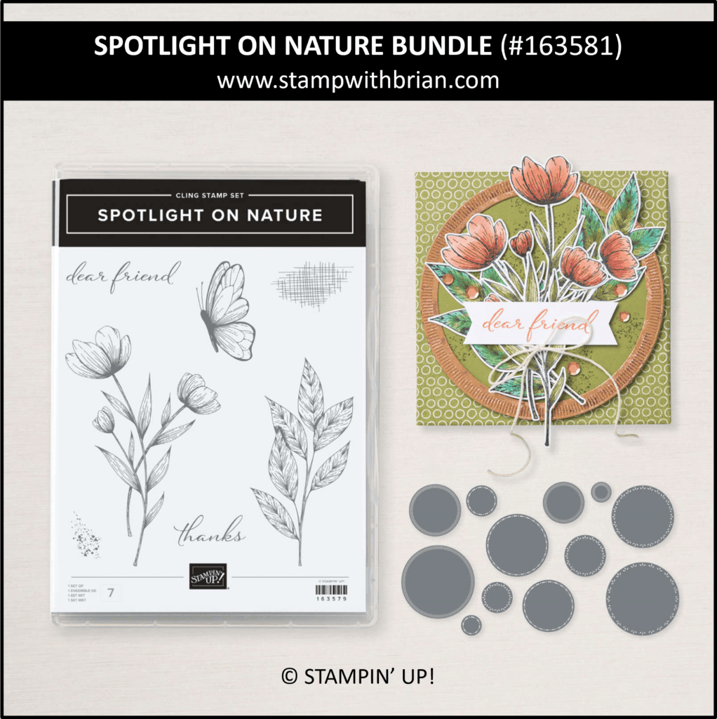 Spotlight on Nature Bundle, Stampin Up! 163581