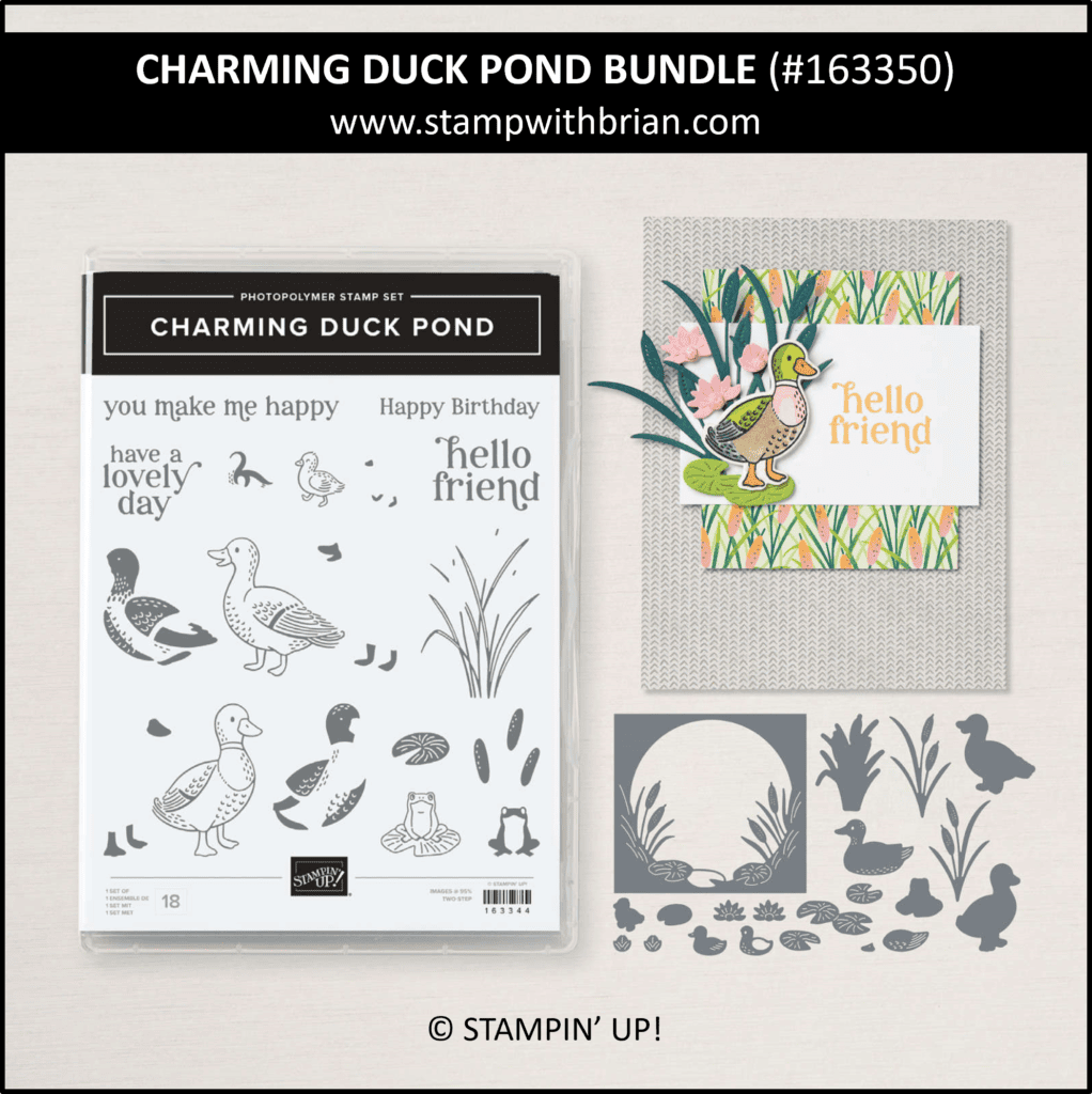 Charming Duck Pond Bundle, Stampin Up! 163350
