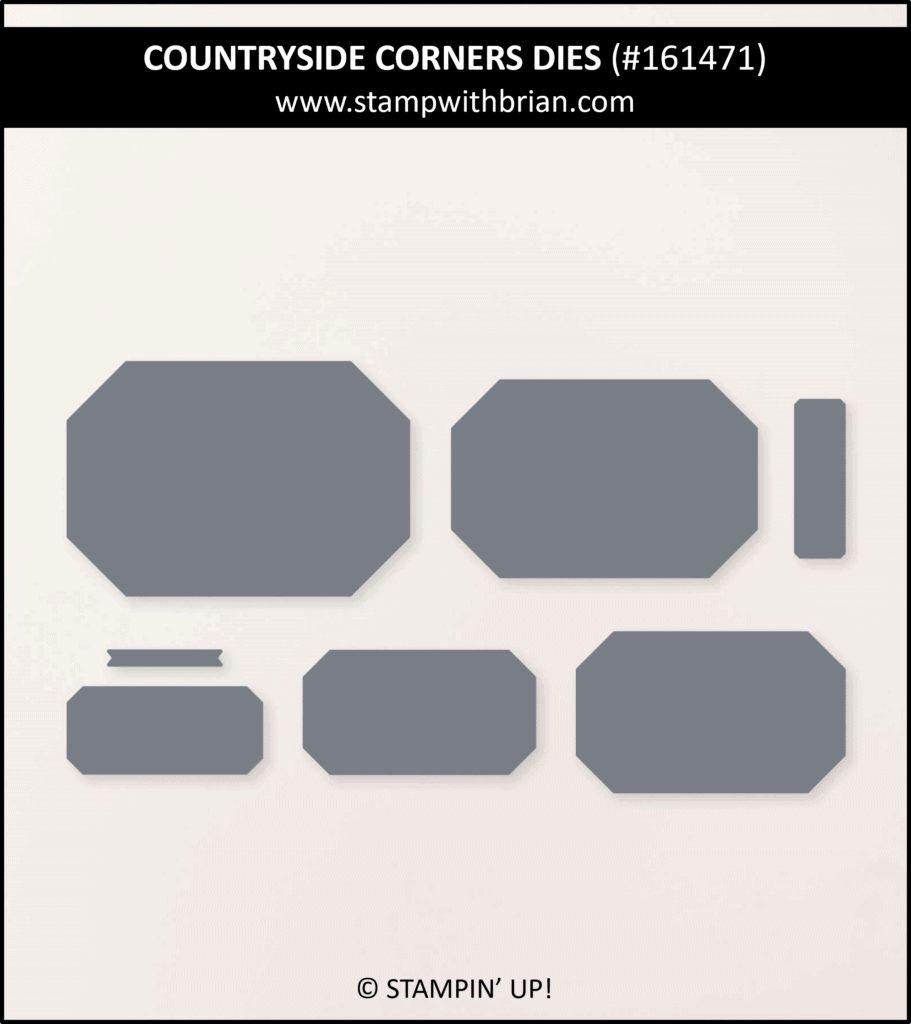 Countryside Corners Dies, Stampin Up! 161471