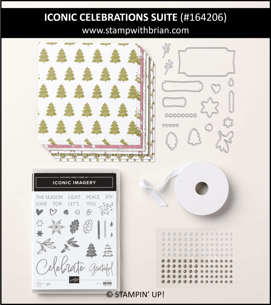 Iconic Celebrations Suite Collection, Stampin Up! 164206