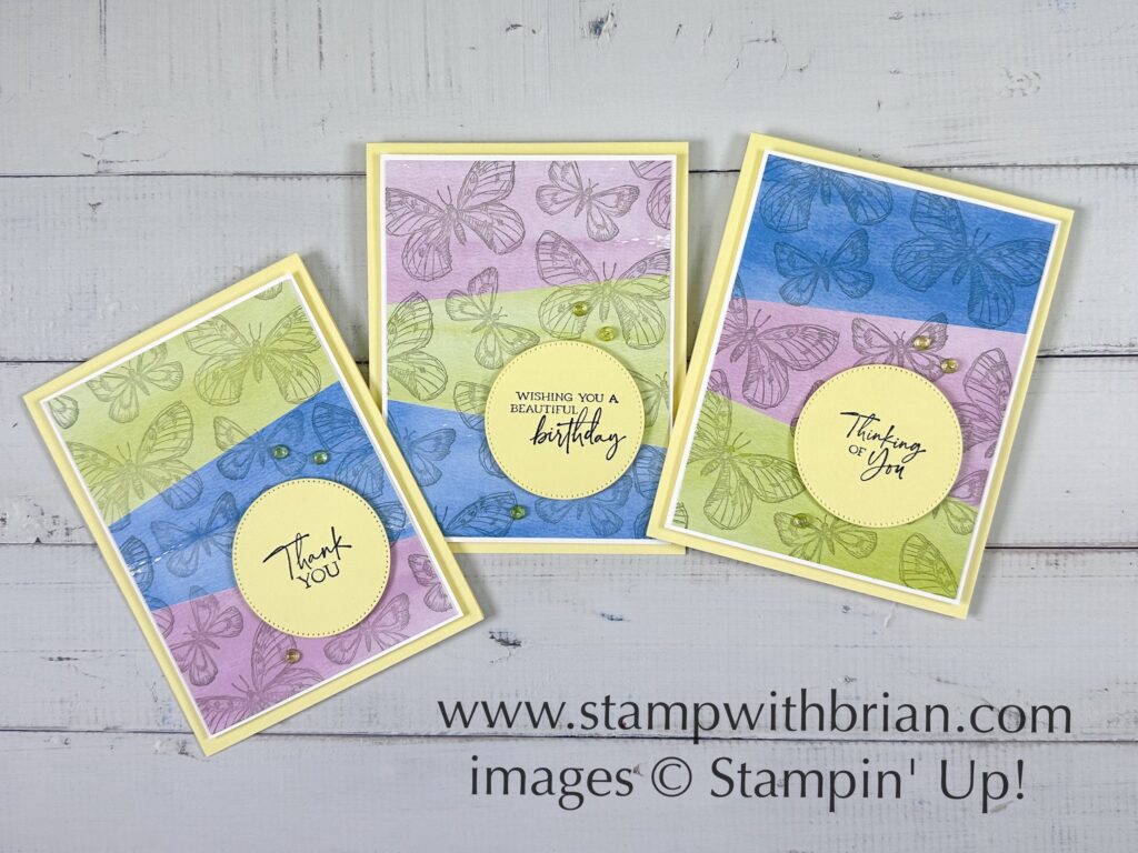 Sketched Butterflies, Bright & Beautiful Designer Series Paper, Stampin Up!, Brian King Sketched Butterflies, Bright & Beautiful Designer Series Paper, Stampin Up!, Brian King