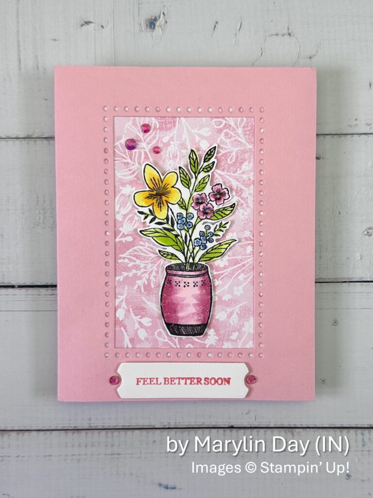 by Marylin Day, Summer One-for-One Card Swap, Stampin Up by Marylin Day, Summer One-for-One Card Swap, Stampin Up