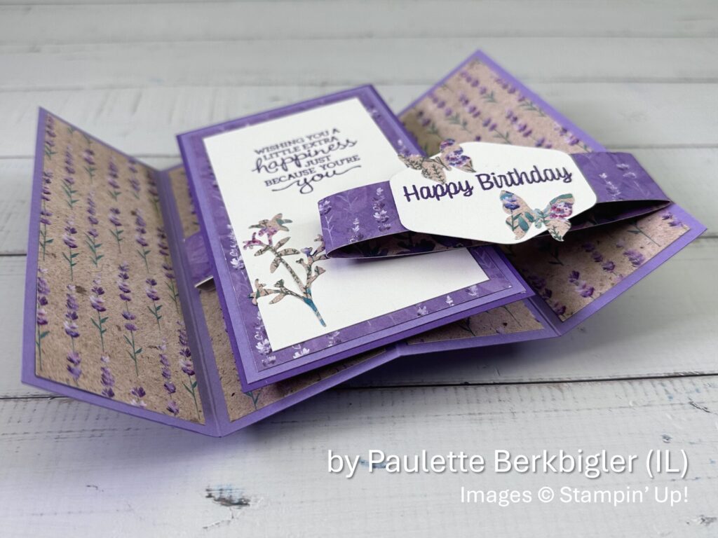 by Paulette Berkbigler, Summer One-for-One Card Swap, Stampin Up, 2 of 2