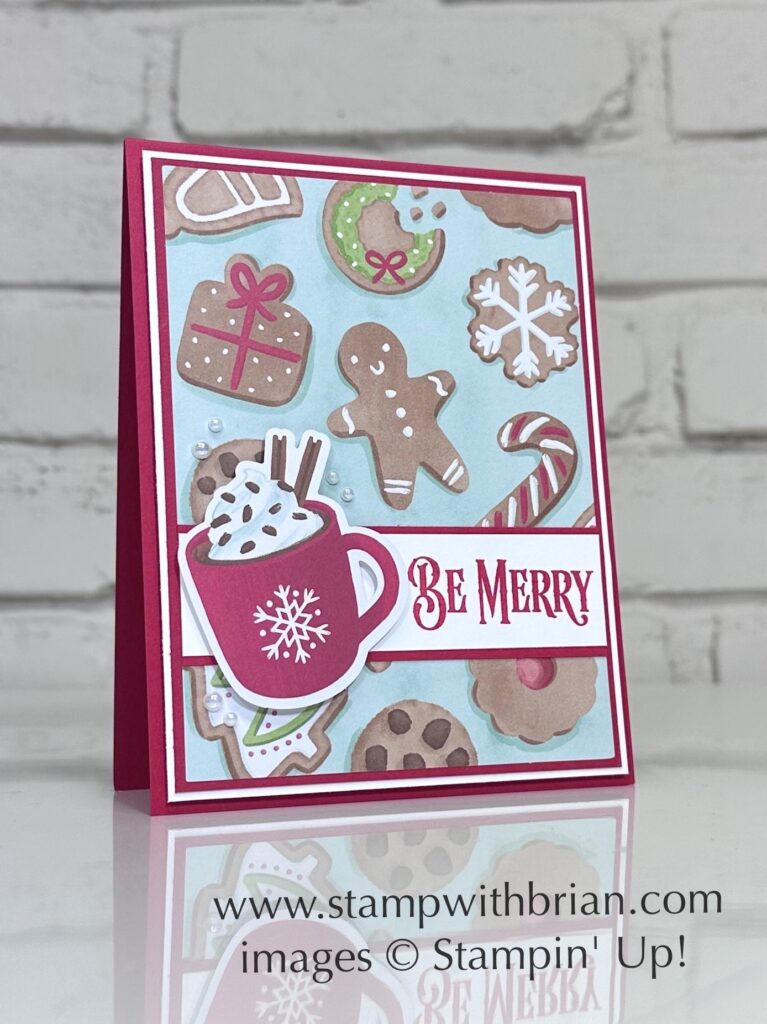 A Little Bit Festive Specialty Designer Series Paper, Stampin Up!, Brian King