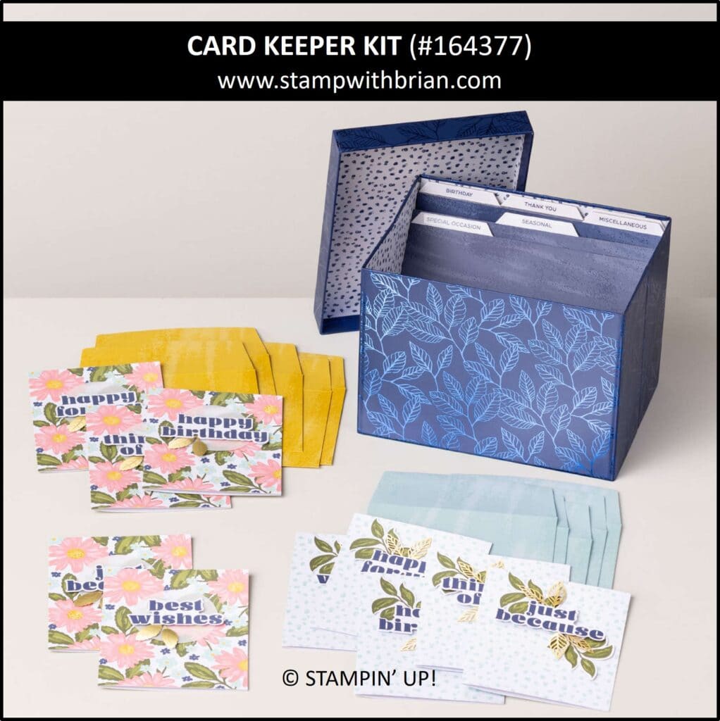 Card Keeper Kit, Stampin Up! 164377
